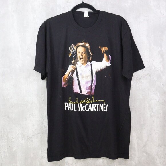 Paul McCartney Up and Coming Tour 2010 T Shirt Size Large Black San Diego‎ CA - Picture 1 of 11